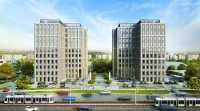 Echo Investment zaprezentowała nową koncepcję projektu biurowego przy al. Piłsudskiego 86 w&nbsp;Łodzi - Symetris Business Park.